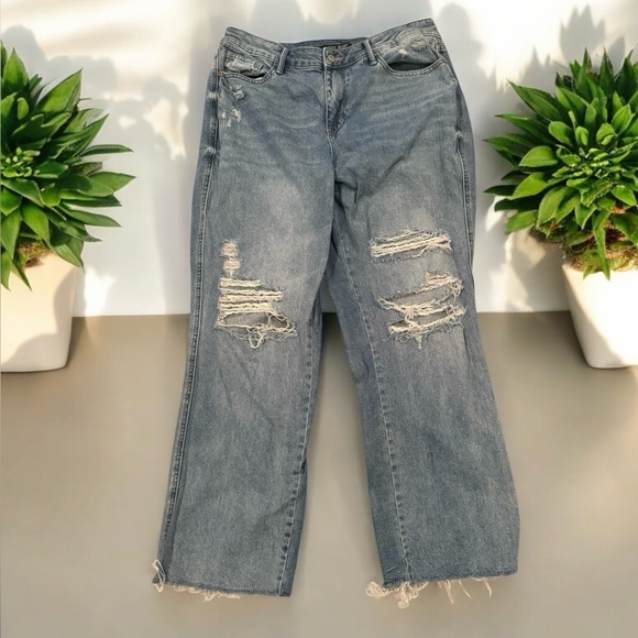 Judy Blue Denim - Judy Blue Distressed 90’s Straight Size 14W